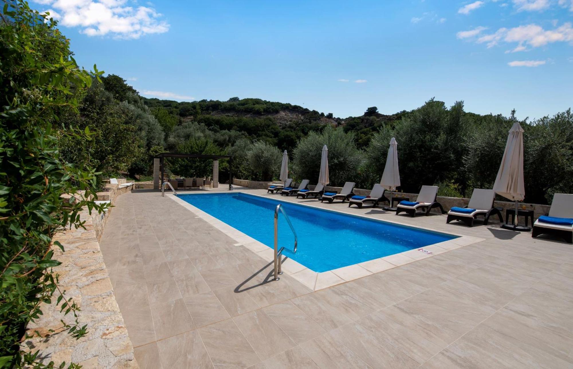 Serenity River Villa Palaiochora Exterior foto