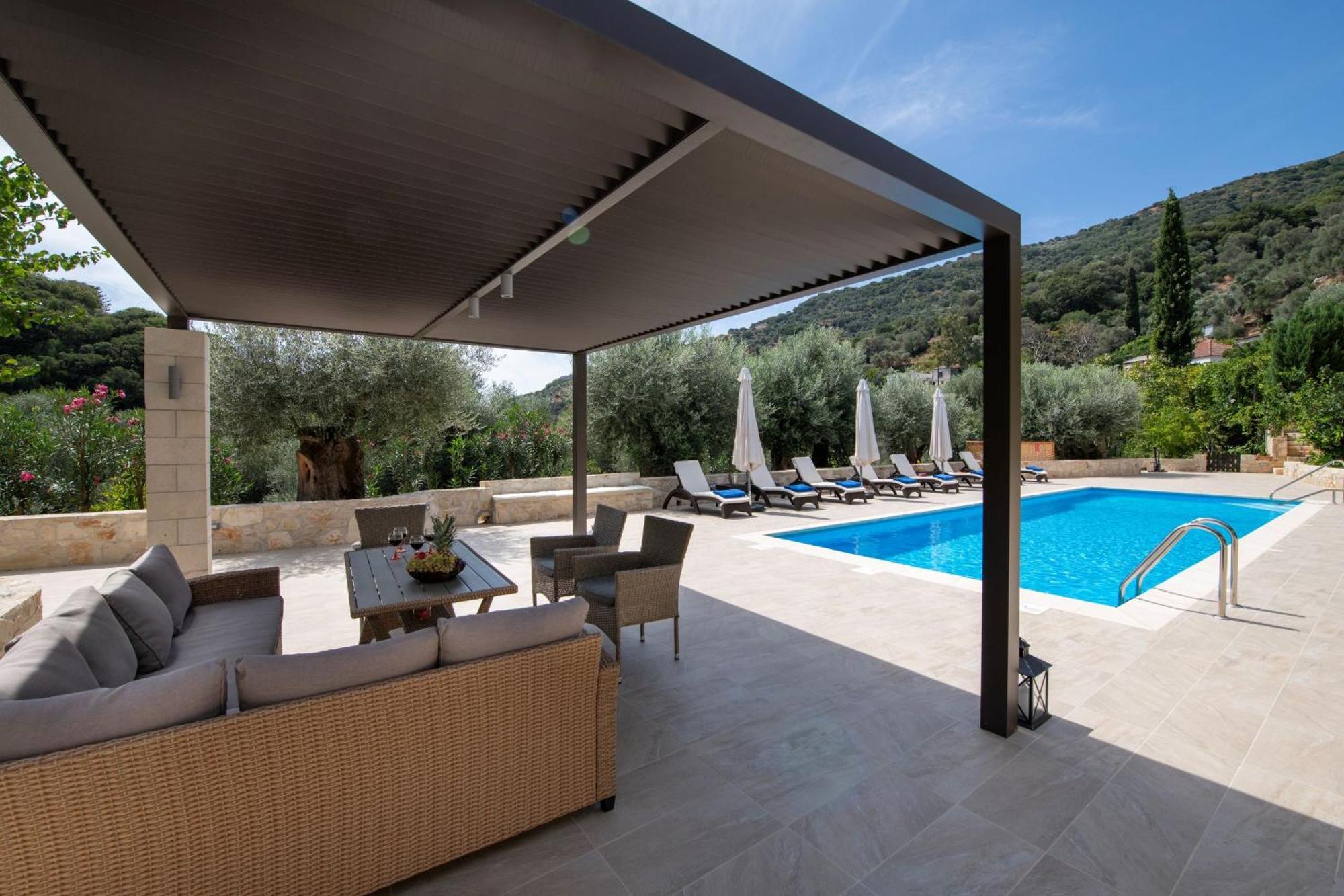 Serenity River Villa Palaiochora Exterior foto