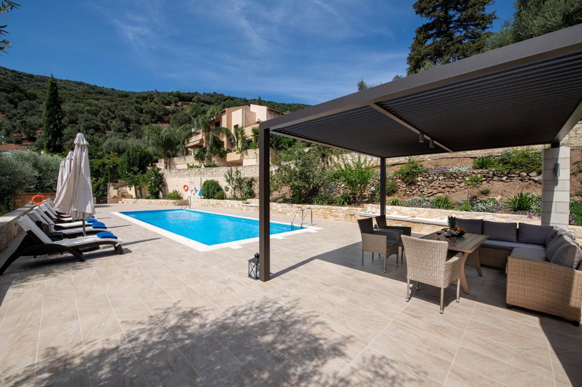 Serenity River Villa Palaiochora Exterior foto